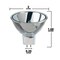 EJA Bulb - BULBAMERICA 150 watts 21 volts MR16 replacement lamp